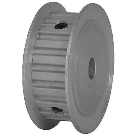 B&B Manufacturing 21XL037-3FA3, Timing Pulley, Aluminum, Clear Anodized, 21XL037-3FA3